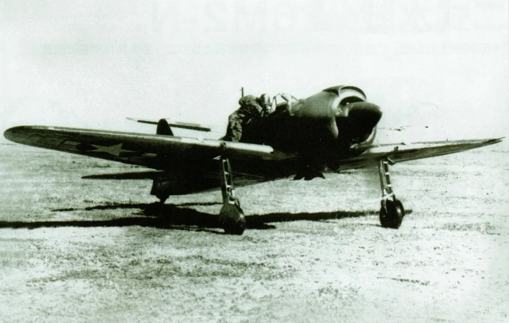 Mitsubishi A6M8 catturato