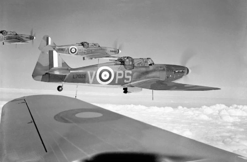 Boulton Paul Defiant del 264 Squadron nel 1940