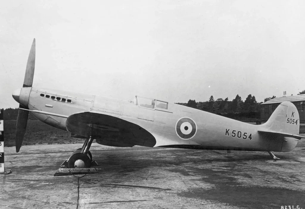 Il prototipo dello Spitfire K5054