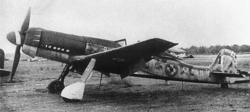 Focke-Wulf Ta 152H catturato