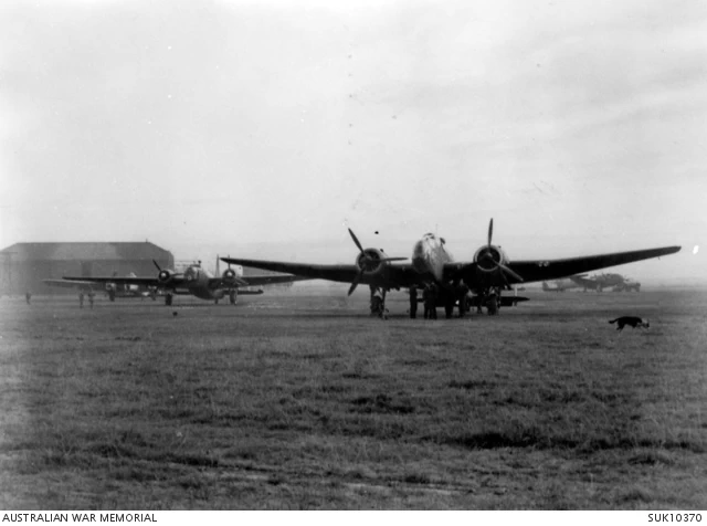 Hampden della RAAF, 1942