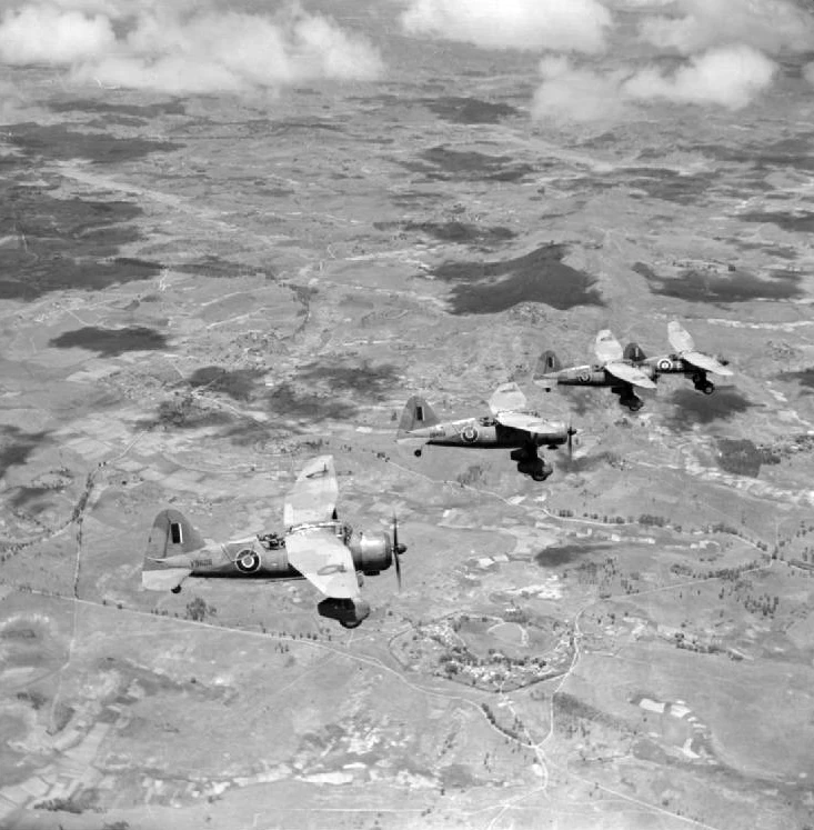 Lysander Mk.IIIA in volo sul Madagascar