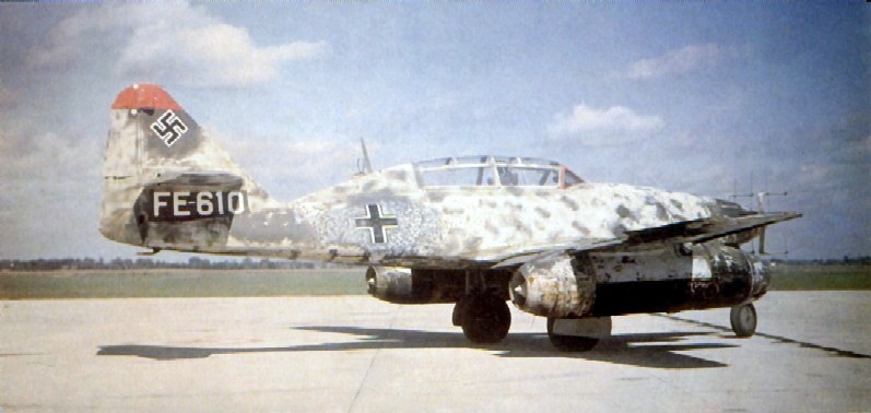 Me 262B-1a/U1 night fighter di preda bellica