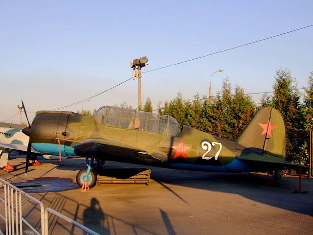 Su-2 esposto all'ingrosso del museo della Grande Guerra Patriottica a Mosca