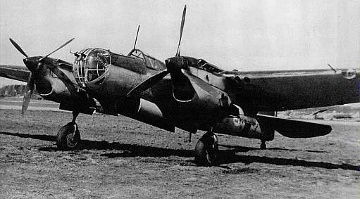 Tupolev SB-2 impiegato dall'aviazione finlandese