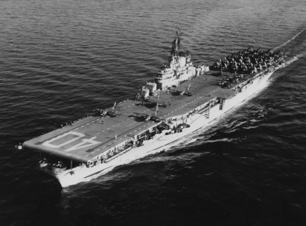 USS Tarawa 1952